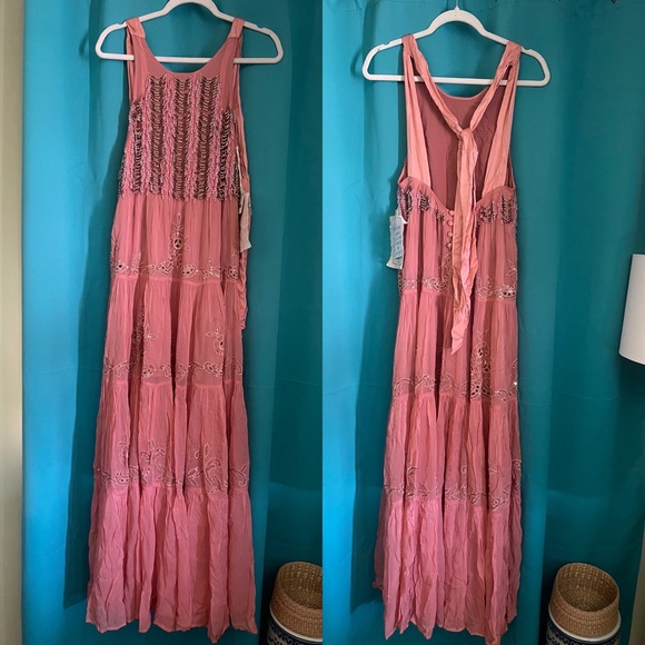 free people beaded maxi dress Celestial Dreams: A Customizable Beaded Evening Gown  Zist Zari